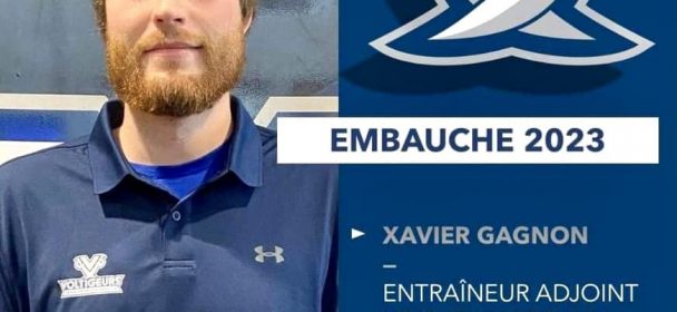 Xavier Gagnon accepts new position in Drummondville