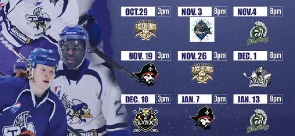 Here’s our home schedule for the upcoming season